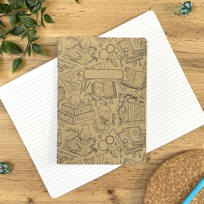 Fantasy Library A5 Notebook
