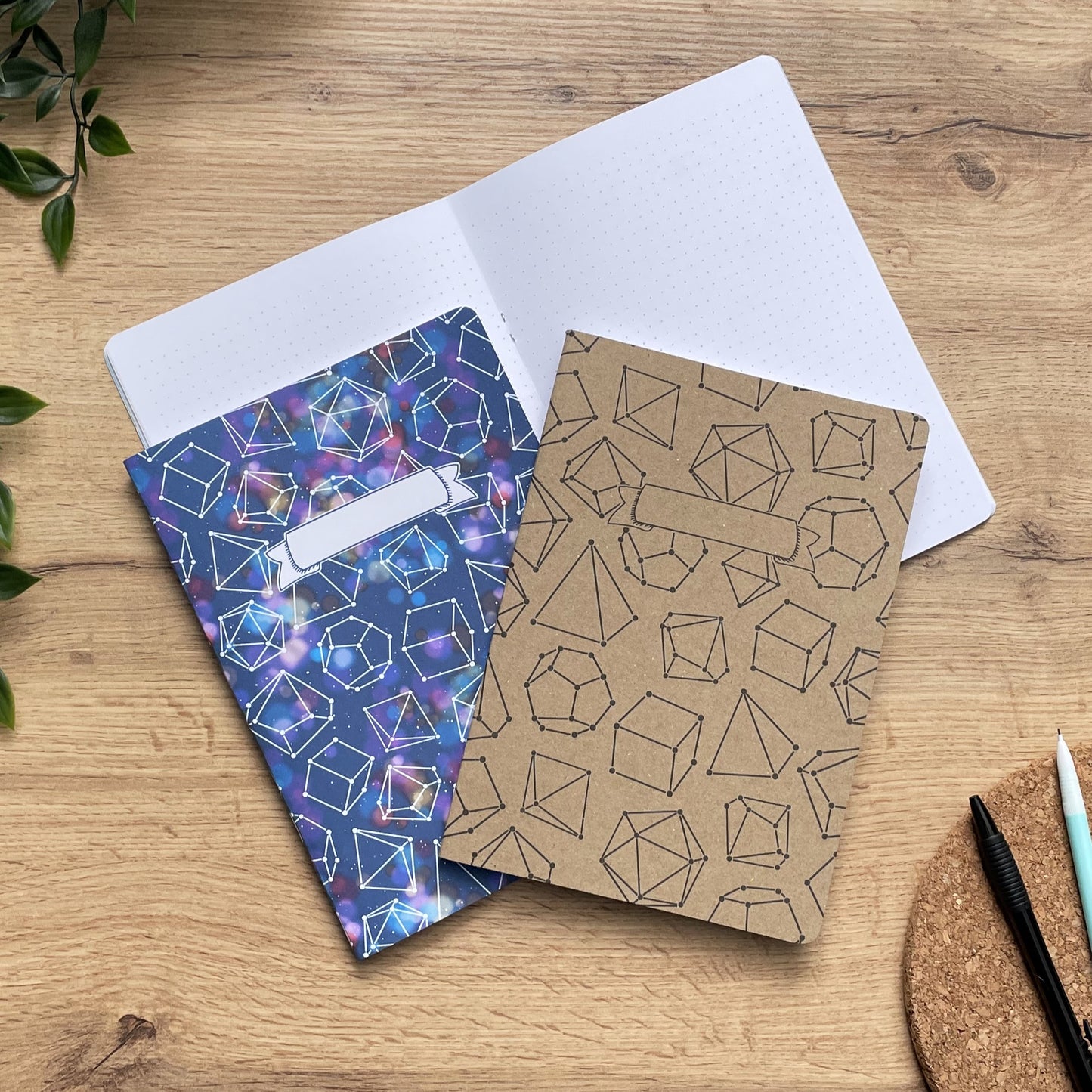 Starry Dice A5 Notebook